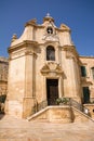 Church of Our Lady of Victory, first church built in Valletta, Malta Royalty Free Stock Photo