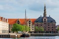 Church of Our Saviour and Christianshavn Royalty Free Stock Photo