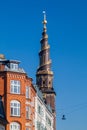 Church of Our Saviour tower in Copenhagen, Denma