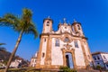 A church at Ouro Preto, Minas Gerais, Brazil