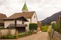 Church in Ovasta, North East Italy Royalty Free Stock Photo