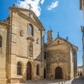Church of Padres Carmelitas Descalzos in the streets of Ubeda - Spain
