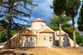 The church Panagia Kera in the village Kritsa Royalty Free Stock Photo