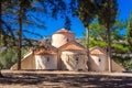 The church Panagia Kera in the village Kritsa, Crete. Royalty Free Stock Photo