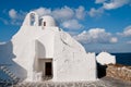 The Church of Panagia Paraportiani Royalty Free Stock Photo