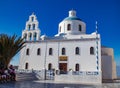 Church of Panagia Platsani on the Island of Santorini