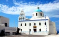 The Church of Panagia Platsani, Oia, Santorini, Greece Royalty Free Stock Photo