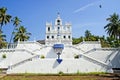 Church in panaji goa india Royalty Free Stock Photo