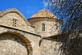 Church of Panayia Angeloktisti in Kiti village near Larnaca, Cyprus Royalty Free Stock Photo