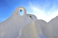 Church of Panayia Paraportiani, Mykonos, Greece Royalty Free Stock Photo