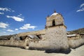 Church in Parinacota, Chile Royalty Free Stock Photo