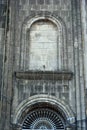 Church parish concrete background in Tondo, Manila, Philippines