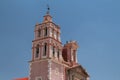 Church Parroquia Santa Maria de Asuncion. Tequisquiapan, Queretaro, Mexico.