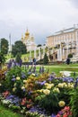 The Church Pavilion Museum and The Great Peterhof Palace in Peterhof, Russia
