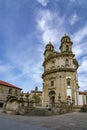 Church of the Peregrina in Pontevedra, Galicia Royalty Free Stock Photo