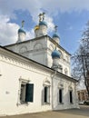 Church of Peter and Paul in Soldatskaya Sloboda, 17th century. Moscow, Lefortovo