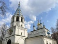 Church of Peter and Paul in Soldatskaya Sloboda, 17th century. Moscow, Lefortovo