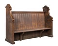 Church pew bench