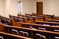 Church Pews Royalty Free Stock Photo