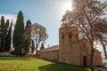 Church Pieve di Corsignano Pienza Tuscany Italy