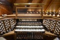 Church Pipe Organ Keyboards Royalty Free Stock Photo