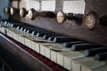 Old church pipe organ Royalty Free Stock Photo