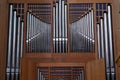 Church pipes organ Royalty Free Stock Photo