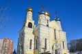 The Church of Pokrova Presvyatoy bogoroditsi in Vladivostok Royalty Free Stock Photo