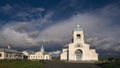 church in pokrovo Tervenichesky Orthodox monastery in the Vepsian forest national park