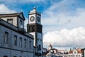 Church in Ponta Delgada, Sao Miguel, Azores Islands, Portugal