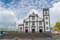 Church of Ponta Garca, village of Sao Miguel, Azores, Portugal Royalty Free Stock Photo