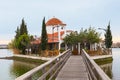 Church, Porto Lagos, Vistonida lake, Xanthi Prefecture, Thrace, Greece