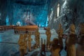 Church in Praid salt mine, Romania