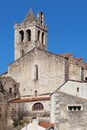 Church of Prats de Mollo Royalty Free Stock Photo