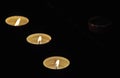 Church Prayer Candles Royalty Free Stock Photo