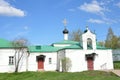 Church of the presentation of the God with the hospital building in Alexandrovskaya Sloboda. Russia, Alexandrov city