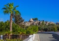 The Church of Profitis Elias is located in Protaras Cyprus Royalty Free Stock Photo