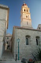 Church in Pucisca on Brac island Royalty Free Stock Photo