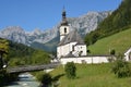 Church in Ramsau near Berchtesgaden