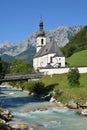 Church in Ramsau near Berchtesgaden