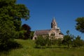 The Church of the Redeemer in Mirbach on a sunny day Royalty Free Stock Photo