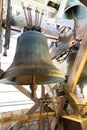 Church religious bell ringing St Martin de Re Royalty Free Stock Photo