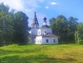 Church of the Resurrection on Cathedral Mountain in Plyos, Ivanovo region, Russia