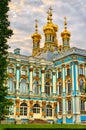 Church of the Resurrection at the Catherine Palace in Pushkin near St. Petersburg, Russia Royalty Free Stock Photo