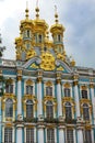 Church of the Resurrection in Catherine Palace in Tsarskoye Selo (Pushkin) Royalty Free Stock Photo