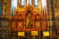 The Church of the Resurrection of Christ (Church of the Savior on Spilled Blood) in St. Petersburg. Interior, details Royalty Free Stock Photo