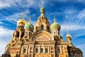 Church of the Resurrection of Christ (Savior on Spilled Blood), St. Petersburg, Russia Royalty Free Stock Photo