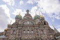 Church of the Resurrection (Savior on Spilled Blood) . St. Pete Royalty Free Stock Photo