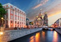 Church of the Resurrection Savior on Spilled Blood. St. Petersburg, Russia Royalty Free Stock Photo