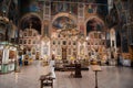 CHURCH OF THE RESURRECTION, VICHUGA, RUSSIA - JULY 17, 2022: Interior of the Orthodox Christian Church of the